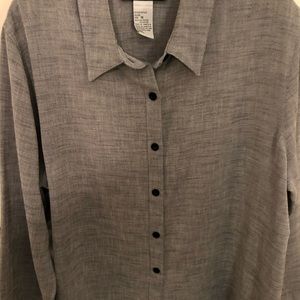 Sag Harbor Tops - Women’s Sz 18 Sag Harbor LS BD Blouse Sag Harbor Tops - Women’s Sz 18 Sag Harbor LS BD Blouse